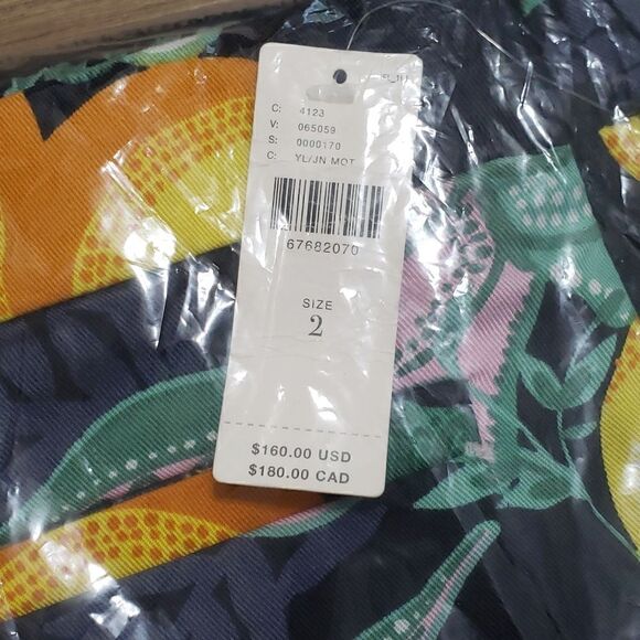 Anthropologie Maeve Escape Tropical Printed Pants Size 2 NWT - Picture 8 of 8